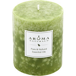 Vitality Aromatherapy by Vitality Aromatherapy ONE 3x3.5 inch NATURALLY BLENDED PILLAR SOY AROMATHERAPY CANDLE. USES THE ESSENTIAL OILS OF PEPPERMINT & EUCALYPTUS TO CREATE A FRAGRANCE THAT IS STIMULATING AND REVITALIZING. BURNS APPROX. 60 HRS. for UNISEX photo