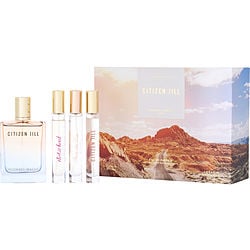 Michael Malul Variety by Michael Malul CITIZEN JILL EAU DE PARFUM SPRAY 3.4 OZ & EAU DE PARFUM SPRAY 0.34 OZ MINI & JOIE DE VIE BLUSH EAU DE PARFUM SPRAY 0.34 OZ MINI & ELECTRIC HEART EAU DE PARFUM SPRAY 0.34 OZ MINI for WOMEN