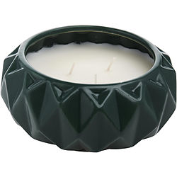 Juniper & Balsam by Northern Lights METALLIC GEO BOWL 14 OZ for UNISEX