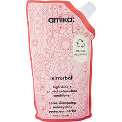 Amika by Amika MIRRORBALL HIGH SHINE + PROTECT ANTIOXIDENT REFILL CONDITIONER 16.9 OZ for UNISEX