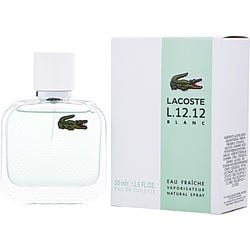 Lacoste L.12.12 Blanc Eau Fraiche by Lacoste EDT SPRAY 1.7 OZ for MEN
