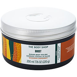 Image of The Body Shop by The Body Shop Boost Sugar Body Polish Mandarin & Bergamot -200ml/6.7OZ for WOMEN