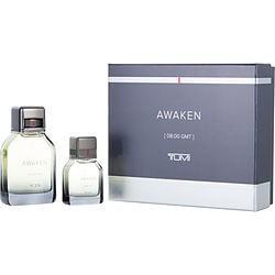 Tumi Awaken by Tumi EAU DE PARFUM SPRAY 3.4 OZ &amp; EAU DE PARFUM SPRAY 1 OZ for MEN