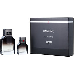 Tumi Unwind by Tumi EAU DE PARFUM SPRAY 3.4 OZ & EAU DE PARFUM SPRAY 1 OZ for MEN