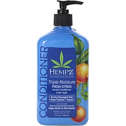 Hempz by Hempz TRIPLE MOISTURE MOISTURE-RICH HERBAL WHIPPED CREME CONDITIONER & HAIR MASK 17 OZ for UNISEX