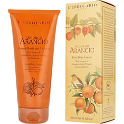 L'erbolario Unisex Cream By Accordo Arancio Fluid Body -200Ml/6.7Oz For