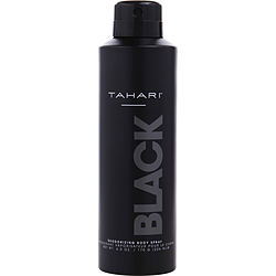 Tahari Parfums Black by Tahari Parfums DEODORIZING BODY SPRAY 6 OZ for MEN