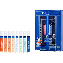 Atelier Cologne Variety by Atelier Cologne 8 PIECE MINI VARIETY WITH LOVE OSMANTHUS &amp; POMELO PARADIS &amp; BOHEMIAN ORANGE BLOSSOM &amp; ORANGE SANGUINE &amp; OOLANG INFINI &amp; LEMON ISLAND &amp; CLEMENTINE CALIFORNIA &amp; CEDRE ATLAS AND ALL ARE COLOGNE SPRAY 0.14 OZ MINIS f