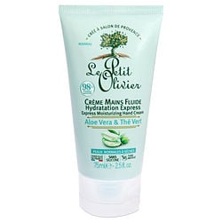 Image of Le Petit Olivier by Le Petit Olivier Express Moisturizing Hand Cream - Aloe Vera and Green Tea -75ml/2.5OZ for WOMEN