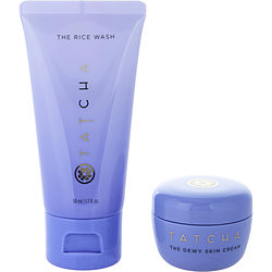 Image of Tatcha by Tatcha Dewy Set: Dewy Cream 10ml + Rice Wash 50ml -2pcs for WOMEN