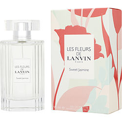 Les Fleurs De Lanvin Sweet Jasmine by Lanvin EDT SPRAY 3 OZ for WOMEN