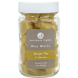 Ginger Tea & Lemon by Northern Lights SIMMERING FRAGRANCE CHIPS - 7 OZ JAR CONTAINING 100 MELTS for UNISEX