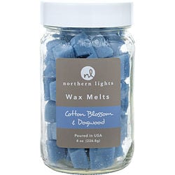 Cotton Blossom & Dogwood by Northern Lights SIMMERING FRAGRANCE CHIPS - 7 OZ JAR CONTAINING 100 MELTS for UNISEX
