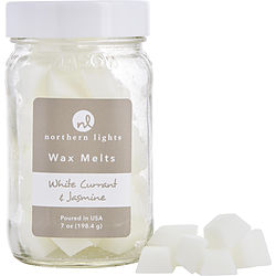 White Currant & Jasmine by Northern Lights SIMMERING FRAGRANCE CHIPS - 7 OZ JAR CONTAINING 100 MELTS for UNISEX