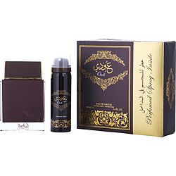 Ard Al Zaafaran Oudi by Ard Al Zaafaran EAU DE PARFUM SPRAY 3.4 OZ & DEODORANT SPRAY 1.7 OZ for UNISEX 474223