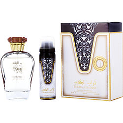 Ard Al Zaafaran Turab Al Dhahab by Ard Al Zaafaran EAU DE PARFUM SPRAY 3.4 OZ & DEODORANT 1.7 OZ for UNISEX 474266