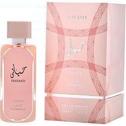 Lattafa Hayaati Florence by Lattafa EAU DE PARFUM SPRAY 3.4 OZ for WOMEN