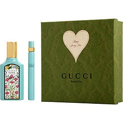 Gucci Flora Gorgeous Jasmine by Gucci EAU DE PARFUM SPRAY 1.6 OZ & EAU DE PARFUM SPRAY 0.33 OZ MINI for WOMEN