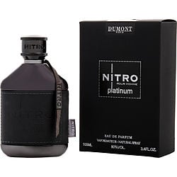 Nitro Platinum Pour Homme by Dumont Paris EAU DE PARFUM SPRAY 3.4 OZ for MEN Nitro Platinum Pour Homme by Dumont Paris EAU DE PARFUM SPRAY 3.4 OZ for MEN