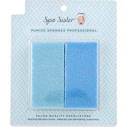 Spa Accessories by Spa Accessories Spa Sister Professional Pumice Sponge (2 pack) - Blue for WOMEN 475365