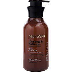 Nativa Spa by Nativa Spa Ginseng & Caffeine Toning Body Lotion -400ml/13.5OZ for UNISEX 475771