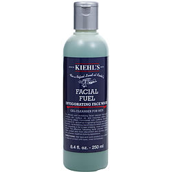 Image of Kiehl's by Kiehl's Facial Fuel Invigorating Face Wash Gel Cleanser-250ml/8.4OZ for MEN