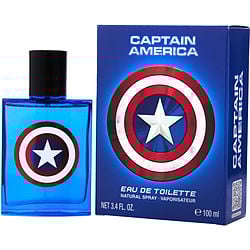 Captain America by Marvel EDT SPRAY 3.4 OZ (NEW PACKAGING) for MEN