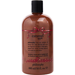 Image of Philosophy by Philosophy Caramel Apple Shampoo, Shower Gel & Bubble Bath -480ml/16OZ for WOMEN