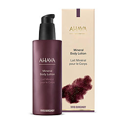 Ahava by AHAVA Mineral Body Lotion - Vivid Burgundy -250ml/8.5OZ for WOMEN 477890
