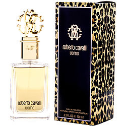 Roberto Cavalli Uomo by Roberto Cavalli EDT SPRAY 3.4 OZ (NEW PACKAGING) for MEN