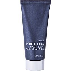 Swiss Perfection by Swiss Perfection Cellular Men Active Face Cleanser -100ml/3.4OZ for MEN