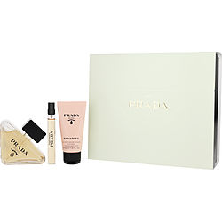 Prada Paradoxe by Prada EAU DE PARFUM REFILLABLE SPRAY 3 OZ & BODY LOTION 1.7 OZ & EAU DE PARFUM SPRAY 0.34 OZ MINI for WOMEN