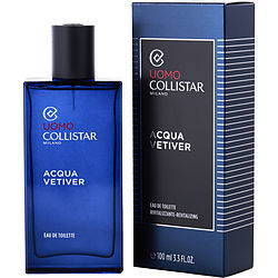 Collistar Uomo Acqua Vetiver by Collistar EDT SPRAY 3.3 OZ for MEN