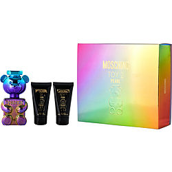 Moschino Toy 2 Pearl by Moschino EAU DE PARFUM SPRAY 1.7 OZ & BODY LOTION 1.7 OZ & SHOWER GEL 1.7 OZ for UNISEX