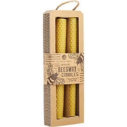 Beeswax Natural by Northern Lights 8" TAPER CANDLE (2 PACK)