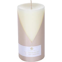 Unfragranced Ivory by Northern Lights ONE 3X6 INCH PILLAR CANDLE. BURNS APPROX. 100 HRS. for UNISEX 480558