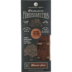 Fireside Spice by Northern Lights FRAGRANCED FIRESTARTERS (10 PACK) 18 OZ for UNISEX