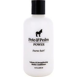 Pete & Pedro by Pete & Pedro POWER VOLUMIZING & STRENGTHENING BIOTIN CONDITIONER 8.5 OZ for MEN