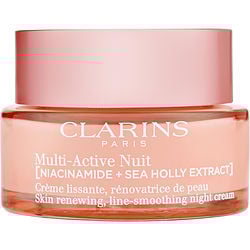 Clarins by Clarins Multi-Active Night Cream (Niacinamide and Sea Holly Extract) For Dry Skin -50ml/1.7OZ for WOMEN 480760