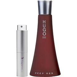 Hugo Deep Red by Hugo Boss EAU DE PARFUM SPRAY 0.27 OZ (TRAVEL SPRAY) for WOMEN