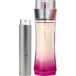 Touch Of Pink by Lacoste EDT SPRAY 0.27 OZ (TRAVEL SPRAY) for WOMEN