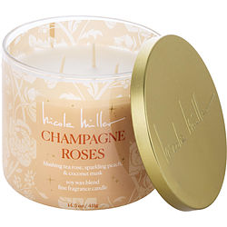 Nicole Miller Champagne Roses by Nicole Miller SOY WAX BLEND