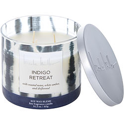 Nicole Miller Indigo Retreat by Nicole Miller SOY WAX BLEND CANDLE 14.5 OZ for UNISEX