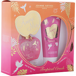 Amore Mio Tropical Crush by Jeanne Arthes EAU DE PARFUM SPRAY 3.3 OZ & PERFUMED BODY LOTION 6.7 OZ for WOMEN