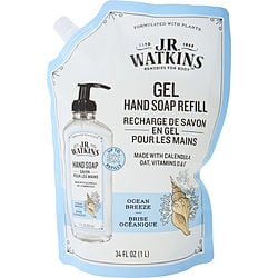 J.R. Watkins by J.R. Watkins Ocean Breeze Gel Hand Soap Refill -1000ml/34OZ for UNISEX 482567