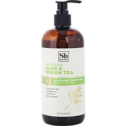 Soapbox by Soapbox Aloe & Green Tea Body Lotion -473ml/16OZ for UNISEX