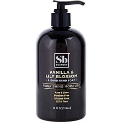 Soapbox by Soapbox Vanilla & Lily Blossom Liquid Hand Soap -354ml/12OZ for UNISEX