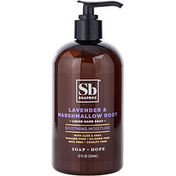 Soapbox by Soapbox Lavender & Marshmallow Root Liquid Hand Soap -354ml/12OZ for UNISEX