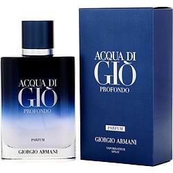 Acqua Di Gio Profondo by Giorgio Armani PARFUM SPRAY 3.3 OZ for MEN