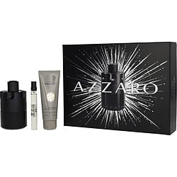 Azzaro The Most Wanted by Azzaro EAU DE PARFUM INTENSE 3.38 OZ &amp; HAIR AND BODY SHAMPOO 2.5 OZ &amp; EAU DE PARFUM SPRAY 0.33 OZ MINI for MEN